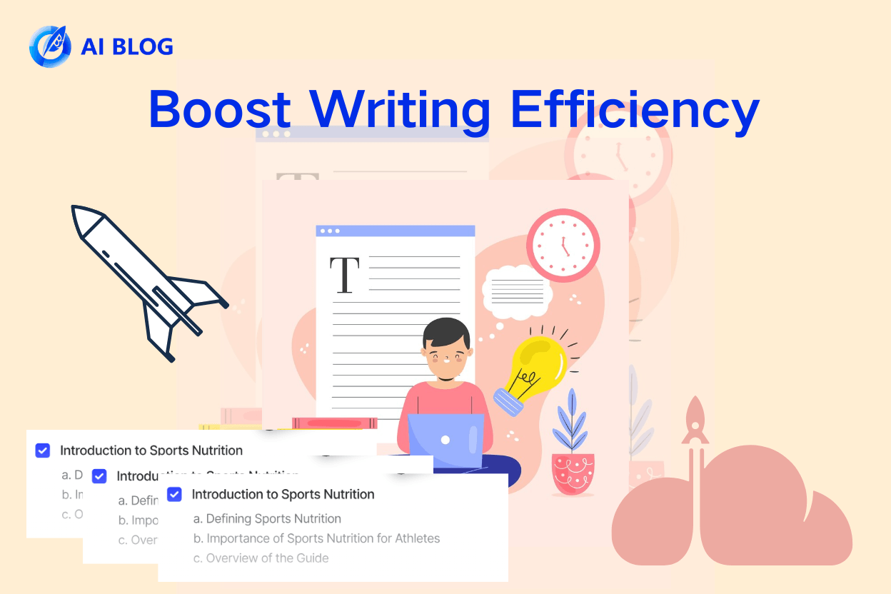 boost writing efficiency